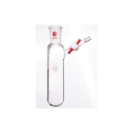 Synthware FLASK, REACTION TUBE, 19/22, 50mL, TEFLON STOPCOCK. F891950S